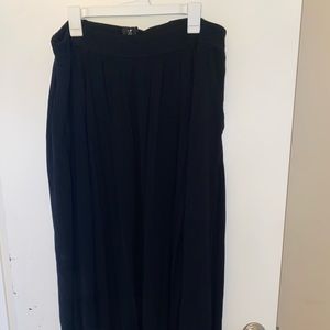 Torrid High Waist Gauze Floor Length Maxi Dress with Pockets Size 2